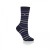 Heat Holders Ultra Lite Women's Thin Thermal Striped Socks (Pack of Two Pairs)