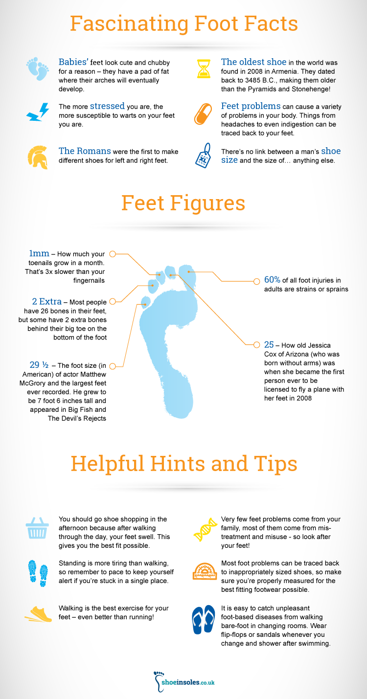 Fun Facts About Feet: What to Know as You Age - Tread Labs