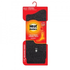 Heat Holders Original Men's Thermal Socks (Charcoal)