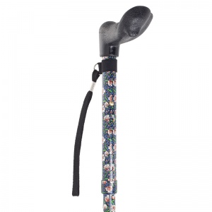 Height-Adjustable Folding Morris Anatomical Walking Stick