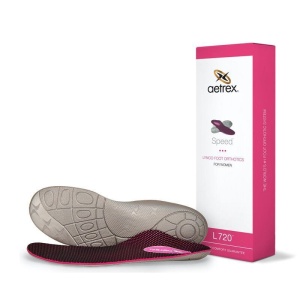 Aetrex L720 Speed Women's Running Insoles with Posted Heel