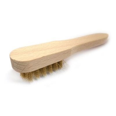 Euroleathers Small Brass Brush for Suede Shoe Cleaning