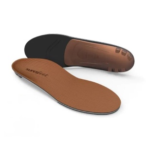 Superfeet Copper All-Purpose Memory Foam Support Low Arch Insoles