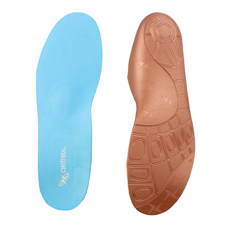 Aetrex Lynco Unisex Thin Orthotic Insoles with Metatarsal Support L1305