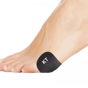 KT Tape Performance+ Precut Blister Prevention Tape (Black)