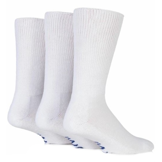 Gentle Grip IOMI Men's Diabetic Socks 3pk - ShoeInsoles.co.uk
