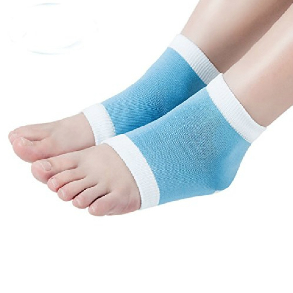 Silicone Socks 3 Pairs Aloe Socks Silicone Gel Heel Socks Anti Slip Silicone  Moisturizing Socks for Women Men Dry Cracking Skin (Medium) : Amazon.in:  Health & Personal Care