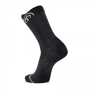 Sidas Run Anatomic Crew Running Socks (Black)