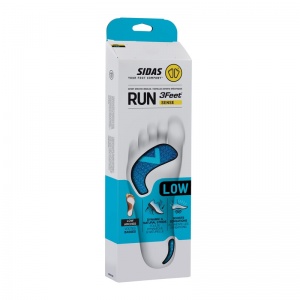 Sidas 3Feet Run Sense Running Insoles for Low Arches