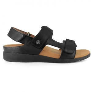 Strive Aruba All Black Women's Orthopaedic Sandals