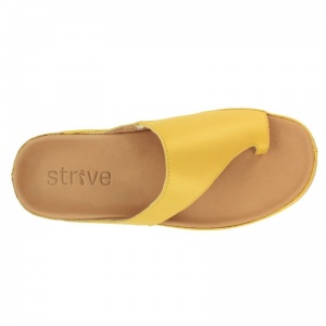 Strive Capri Honey Gold Women's Orthopaedic Sandals