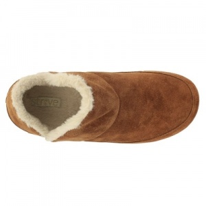 Strive Geneva Classic Tan Women's Orthotic Slippers