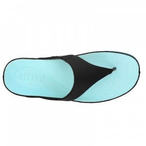 Strive Ilya Black/Blue Women's Orthopaedic Sandals