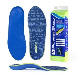 PowerStep Memory Foam Cushioned Insoles for Heel and Arch Pain Relief