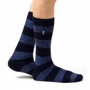Heat Holders Thermal Socks, Blue, Women's Size 5-9