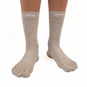 TOETOE Warming Silver Toe Socks (Pack of Three Pairs