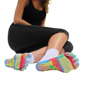 TOETOE Reflexology Toe Socks