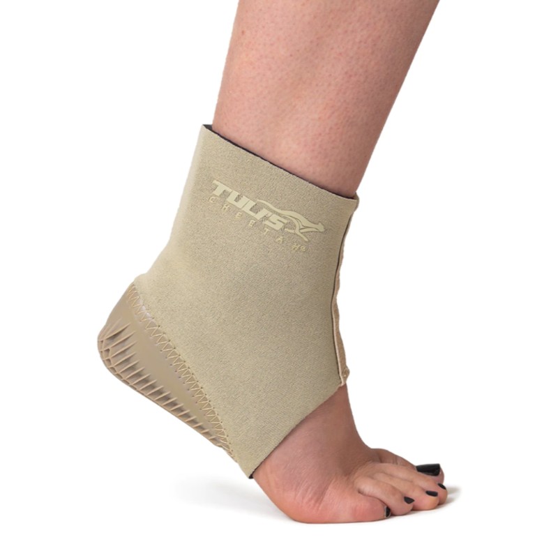 Tuli's Kids Cheetah Heel Protector and Compression Sleeve