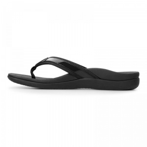 Vionic Tide II Islander Black Orthotic Women's Sandals