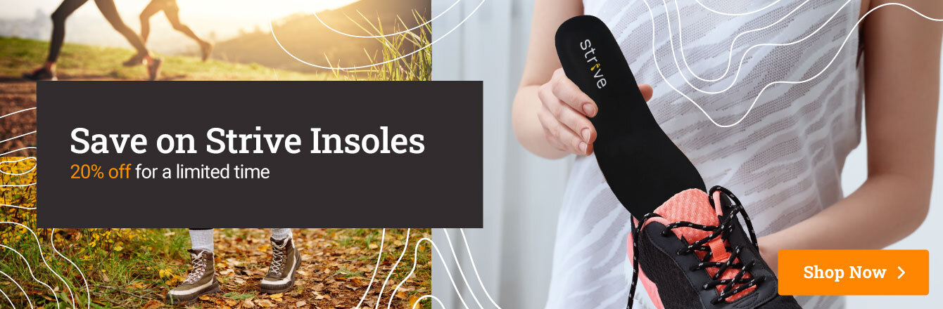 Save Money on Strive Insoles